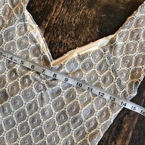 Anthropologie}• deletta grey and white top - Picture 5 of 8